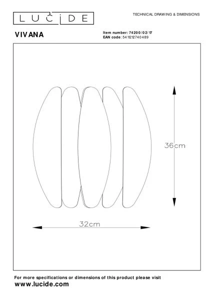 Lucide VIVANA - Lámpara de pared - 2xG9 - Cobre - TECHNISCH